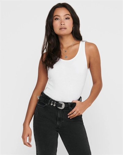 Live Love Long Tank Top - Only